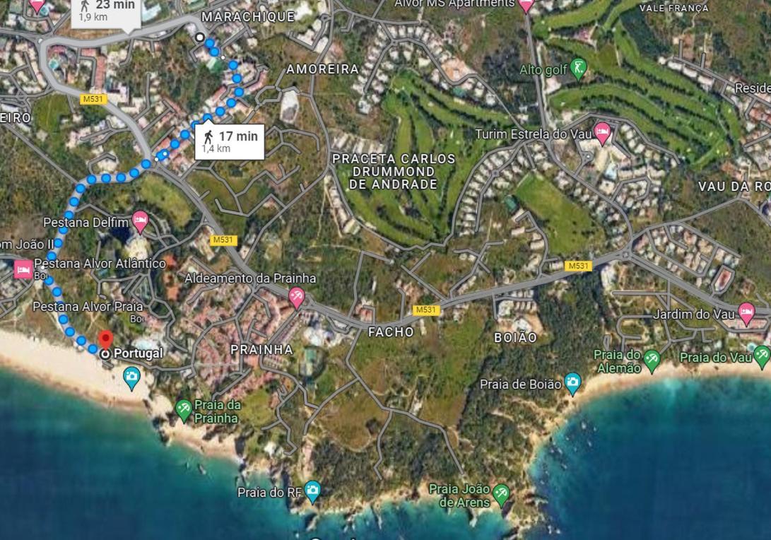 Sweet Beach Flat - Sea View-Wifi-Ac - Alvor Zewnętrze zdjęcie